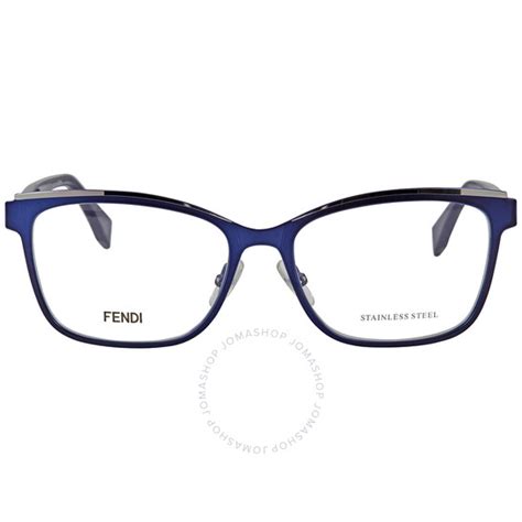 Fendi Transparent Square Ladies Eyeglasses FF 0277 0PJP 54